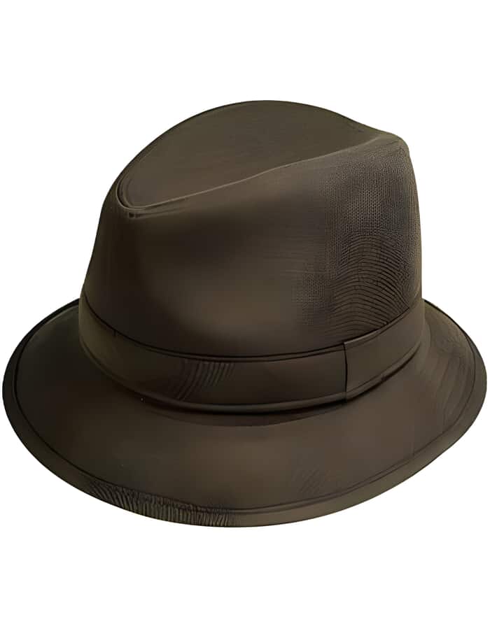 Mens Dress Hat Mens Brown New Style Bucket Hat