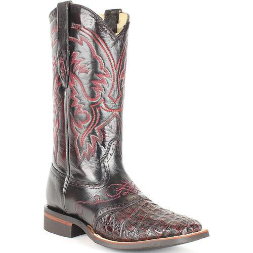 Men's Black Cherry Rubber Outsole Handmade Dress Cowboy Boot Cheap Priced For Sale Online