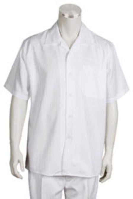 Mens Walking Suit Men's Short Sleeve 2piece Two Piece Mens Walking Outfit Pant Sets Leisure Casual Suit For Sale