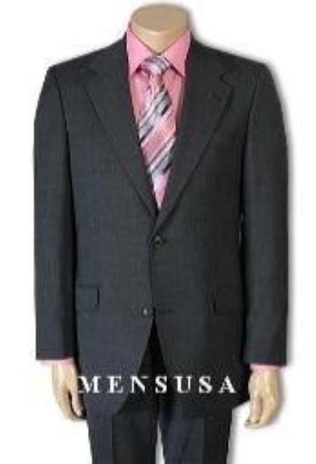 Sleek TwoButton Jacket Paired With Slim Straightleg Trousers Modern Look in 3 Colors mensusa