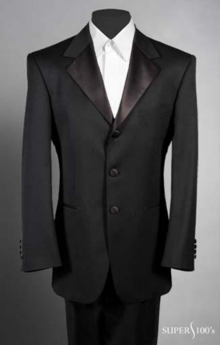 Tuxedo 2-piece, 3 Button Super 100's Light Weight Soft Poly~Rayon