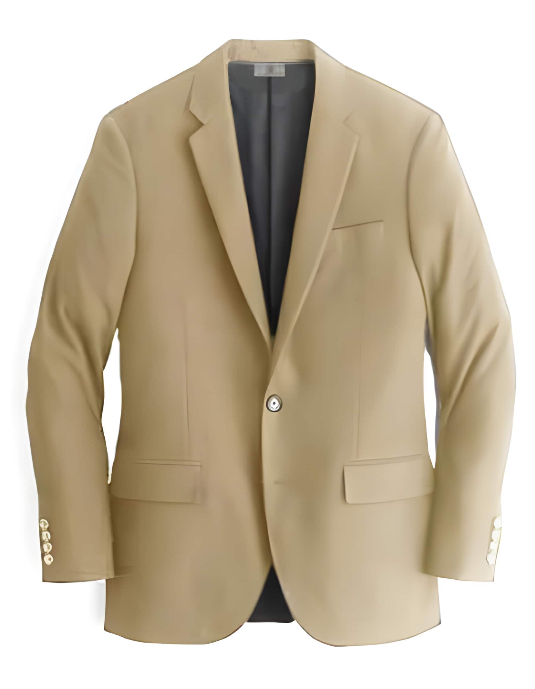 Beige Cashmere & Wool Blazer