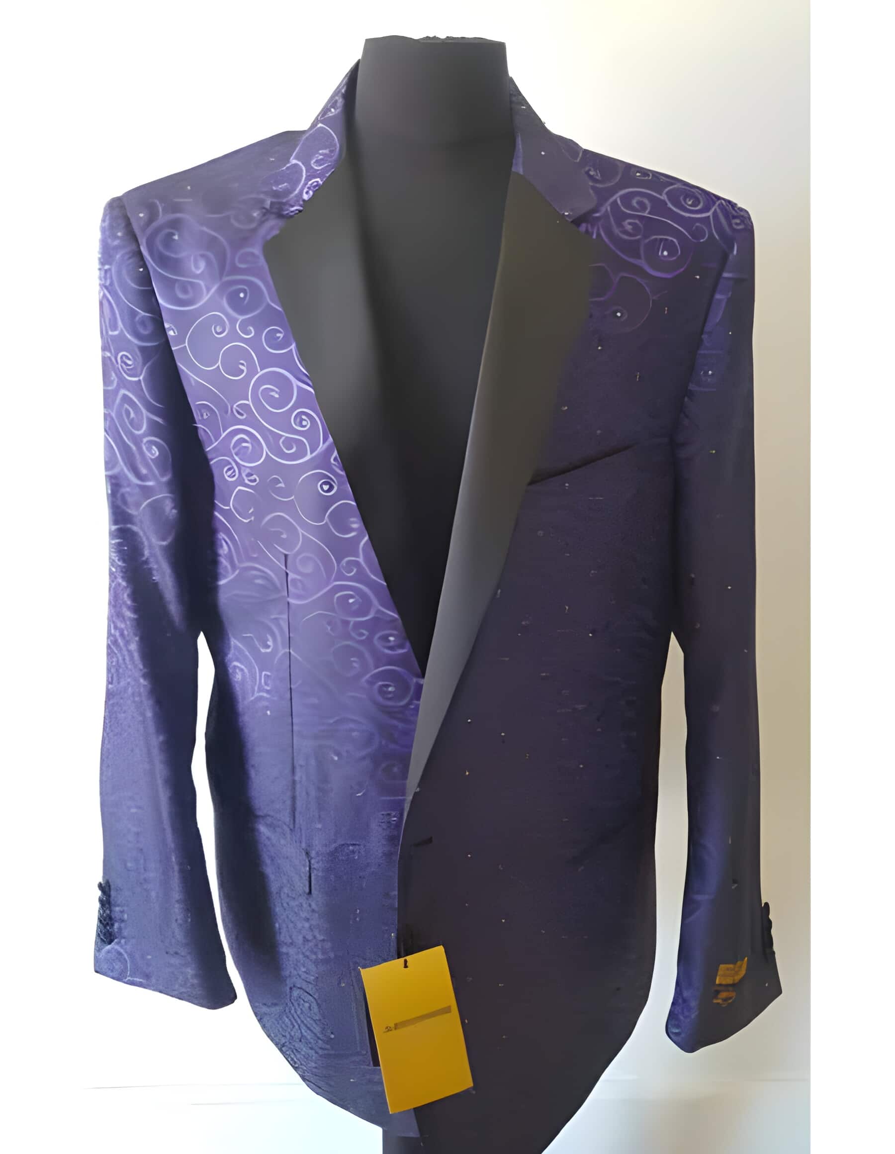 Floral ~ Flower Sportcoat ~ Paisley Jacket ~ Shiny ~ Fashion Purple Fancy Party Best Cheap Blazer Suit Jacket For Affordable Cheap Priced Unique Fancy For Men Available Big Sizes on sale Men Affordable Sport Coats Sale
