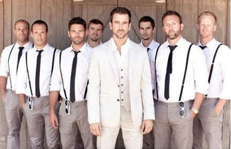 Call if not Text or Whatsup 3104300939 To Setup The Group - Call: 3104300939 White One Button Wedding Suits for Men