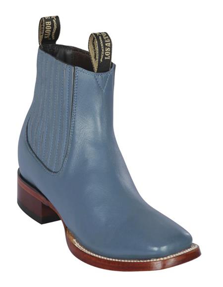 Blue Jean Men's Los Altos Boots Deer Charro Botines Handcrafted