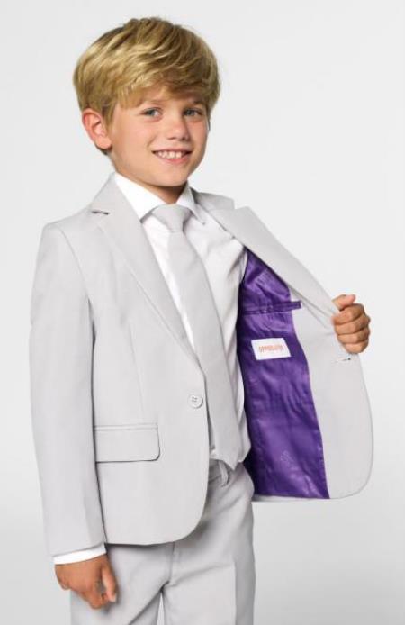 Boys Grey Color Jacket