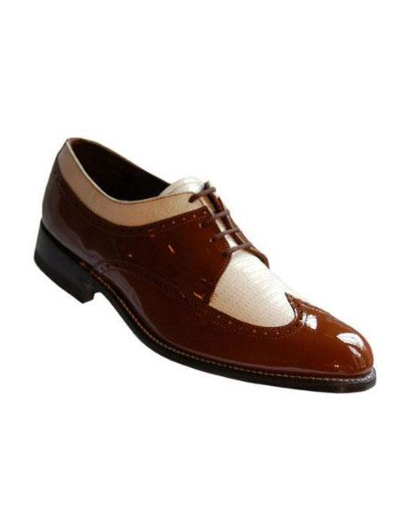 Groomsmen Shoe - Groom Shoe - Brown Dress Shoe