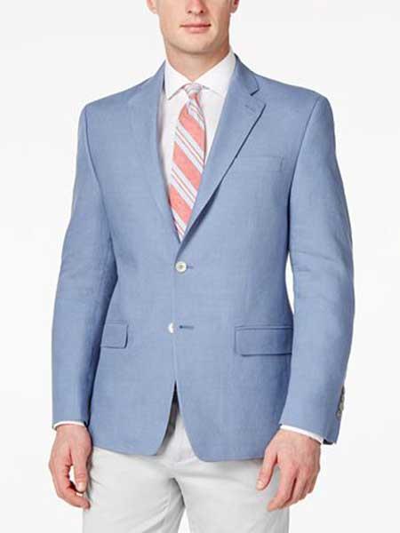 Mens Linen Blazer Big And Tall