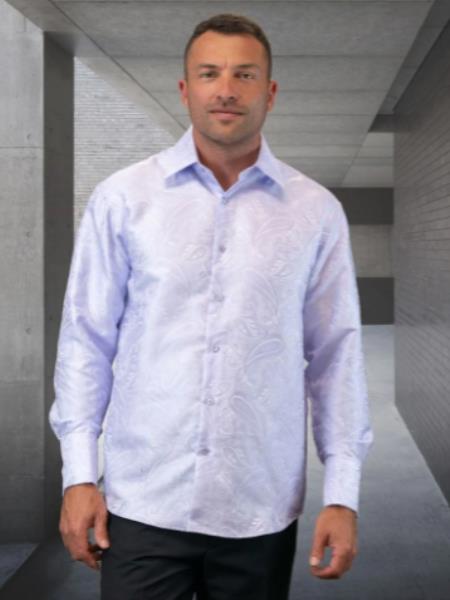 Mens Club Shirt - Shiny Sateen Shirt