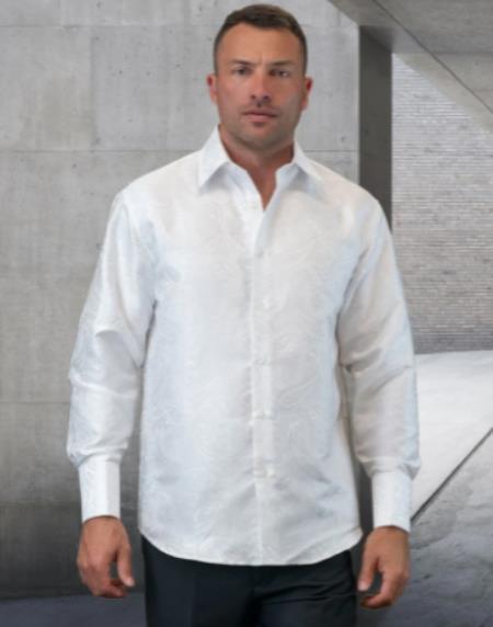 Mens Club Shirt - Shiny Sateen Shirt