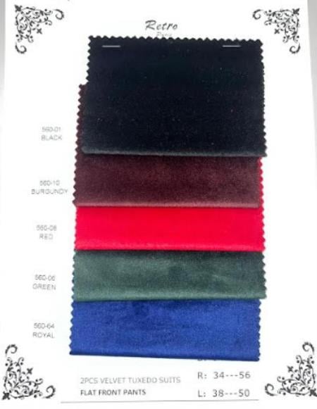 Velvet Blazer Tuxedo - Peak Lapel