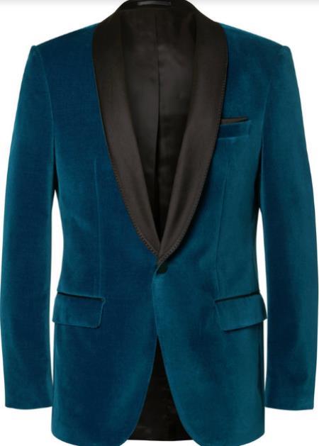 Teal Tuxedo - Teal Prom Suits - Teal Prom Tuxedos Jacket