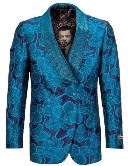 Teal Tuxedo - Teal Prom Suits - Teal Prom Tuxedos Jacket