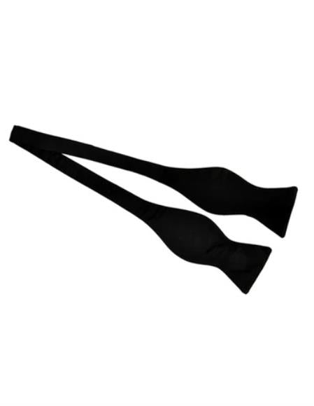 SKU#JA61055 Mens Formal - Wedding Bowtie - Prom Black Bowtie