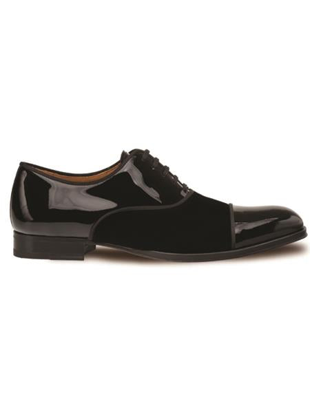 Mezlan Brand - Black Tuxedo Shoe - Pio