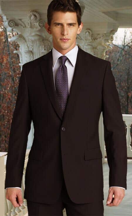 Royal White Custom 3 Piece Single Breasted Man Made Fiber Notch Collared Kids Suits for Men $79